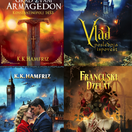 Nenaslovljeni dizajn (7) Komplet knjiga K. K. Hamfriza - potpisano