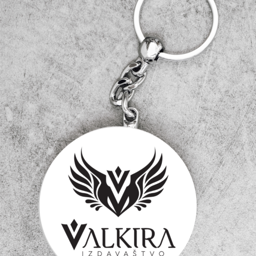 Privezak Valkira izdavaštvo - beli