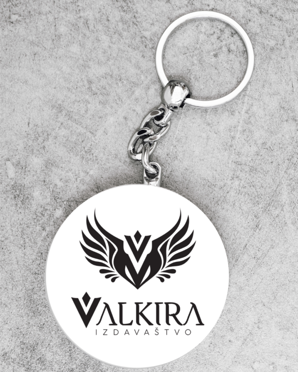 Privezak Valkira izdavaštvo - beli